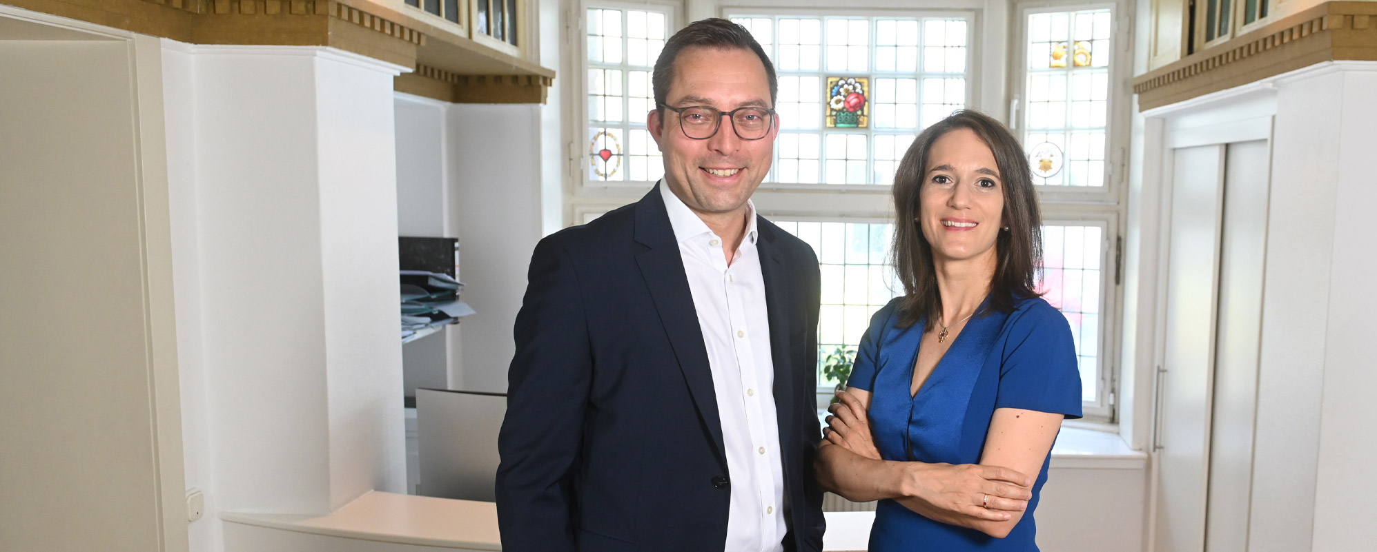 Dr. Julie Francastel und Dr. Christian Kutschmann